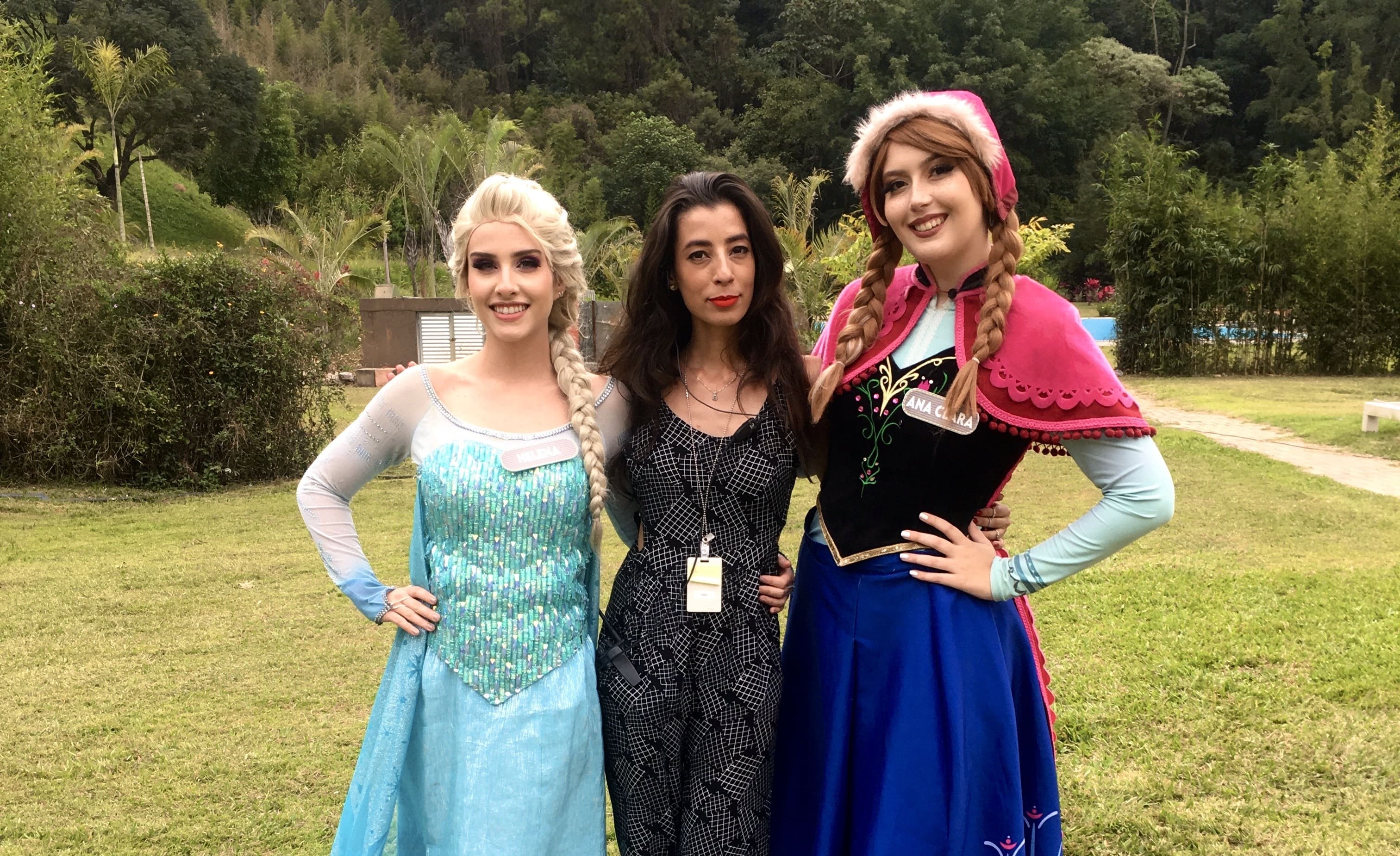 Congelamos o tempo para criar magia real, direto do reino de Arendelle para o SBT.