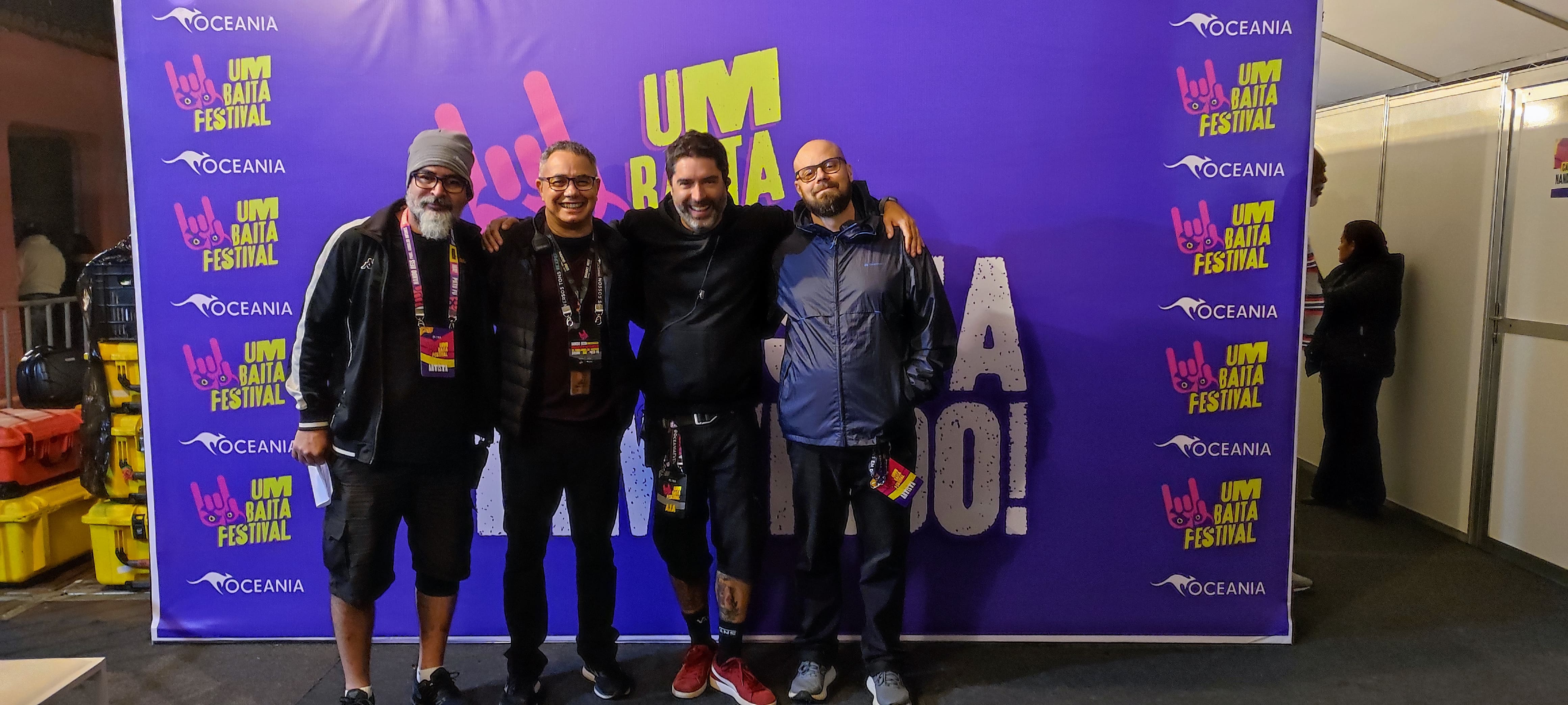 Guerreiros dos bastidores prontos para transformar cada show em uma experiência inesquecível.
